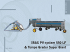 0119 PV-system 550 LF &amp; Tempo Grader Super Giant