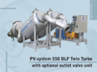 0236 PV-system 550 DLF Twin Turbo with optional outlet valve unit