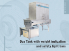 0257 Day Tank with weight indication and safety light bars
