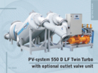 0265 PV-system 550 D LF Twin Turbo with optional outlet valve unit