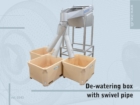 0343 De-watering box with swivel pipe